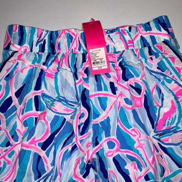 Lilly Pulitzer NWT Neilah Shorts Reel Nauti $78 - Picture 11 of 13